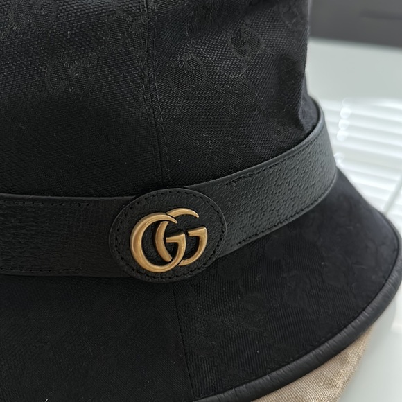 GG canvas bucket hat with Double G - Picture 7 of 10